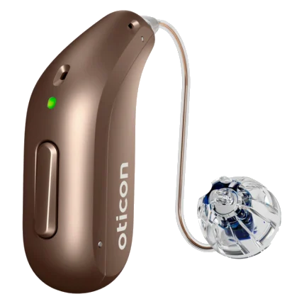 Oticon Intent in Chestnut Brown
