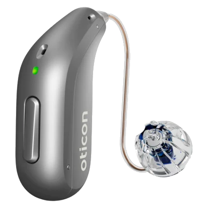 Oticon Intent in Steel Grey
