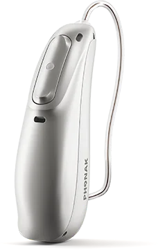 Phonak Audéo Infinio Ultra Sphere in Silver Grey