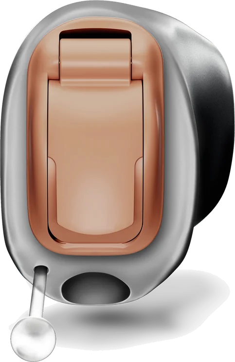 Invisible in canal hearing aid (Phonak Virto Titanium)