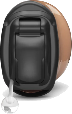 Completely in canal hearing aid (Phonak Virto CIC)